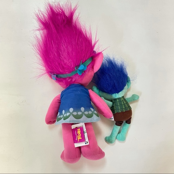 TROLLS DOLL 2 Pieces Good Condition - Picture 6 of 6